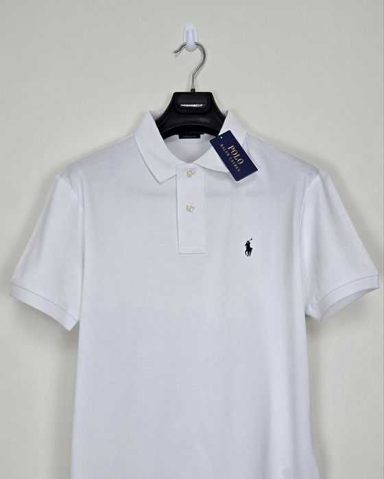 Ralph Lauren - Polo Branco 100% Algodão | Novo com Etiquetas