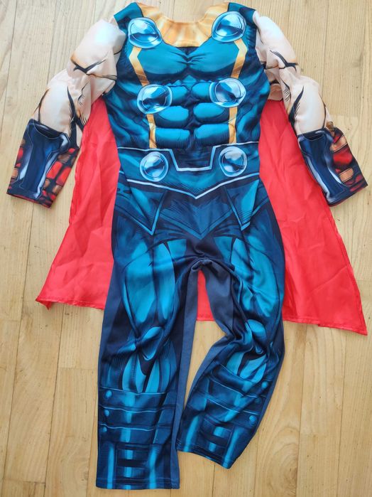 Strój THOR/3-4/98-104/strój karnawał/super bohater/kostium/Marvel