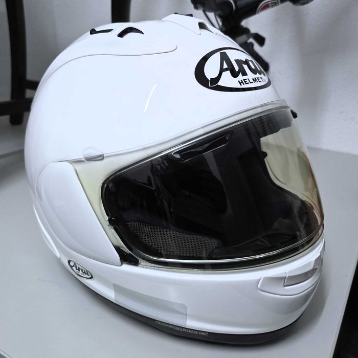 Arai RX-7V FIM Racing #2, Tam. M c/viseira fotocramática+intercom+Spoiler+Fatura+Garantia Fábrica