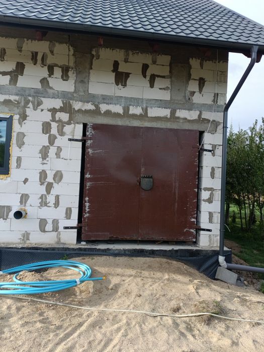 Drzwi,brama garażowa,stalowa,mocna