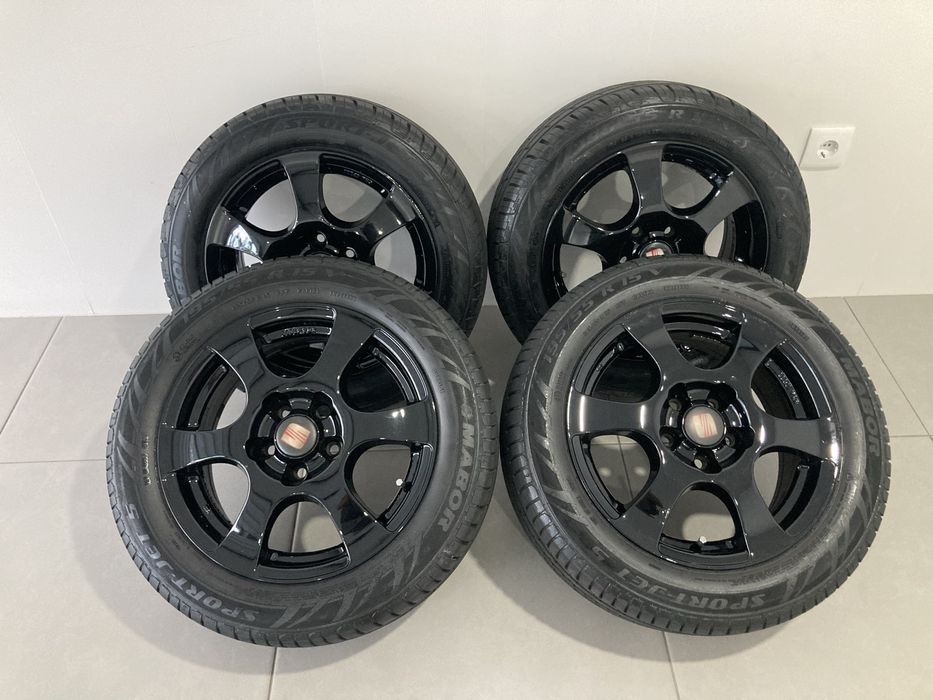 Jantes Alutec 15” 5*100 + Pneus Mabor 195/55 R15