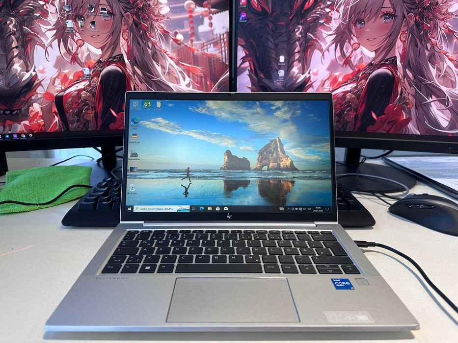 HP EliteBook 830 G8 — компактний бізнес-ноутбук для тих, кому важливі мобільність та комфортна робота, в наявності 26 шт