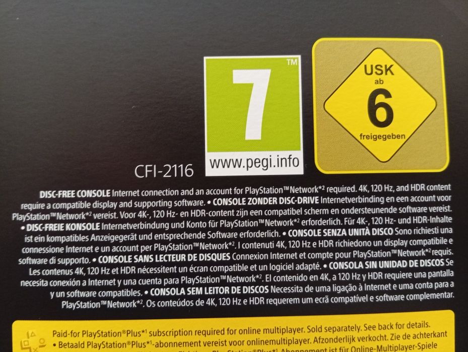 Playstation 5 slim digital