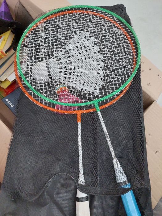 Raquetes de badminton