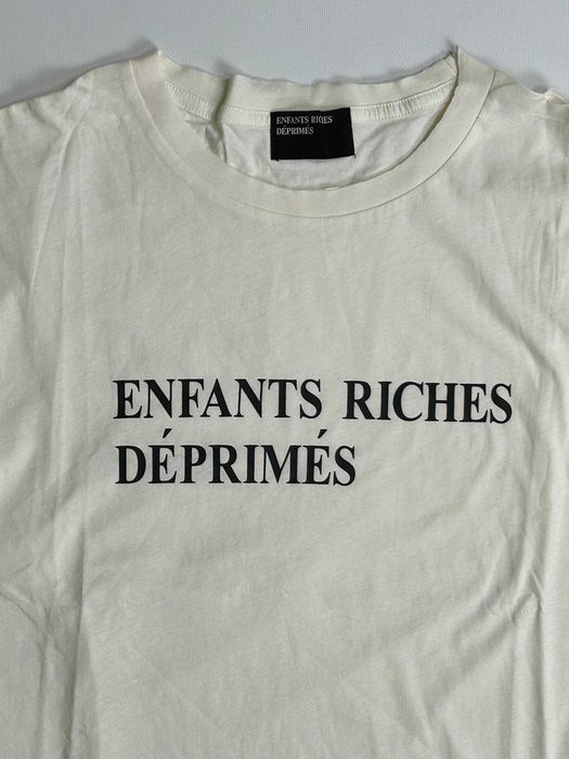 Футболка біла Enfants Riches Deprimes archive distressed белая S M L