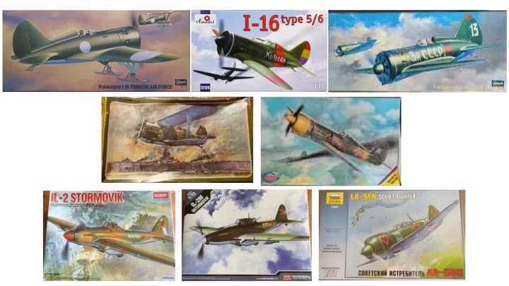 Kits 1/72 Aviões de Leste
