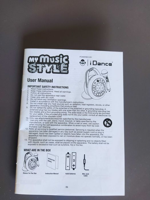 Microfone Karaoke Criança