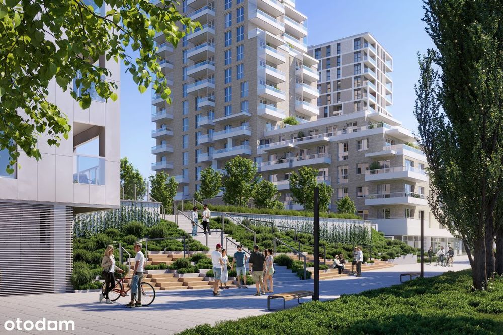 3-pokojowe mieszkanie 61m2 + loggia