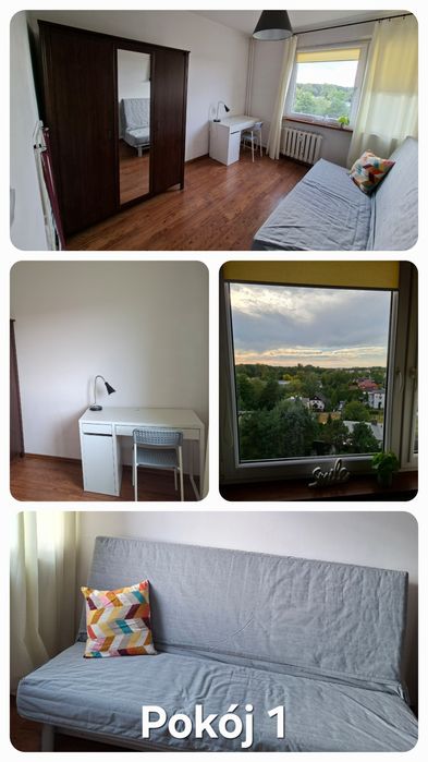 3 niezależne pokoje dla studentek/studentów - najem okazjonalny
