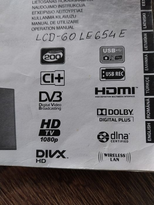 Telewizor 60" SHARP