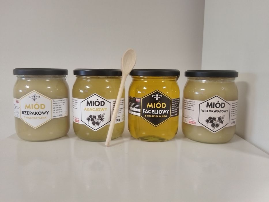 Zestaw Miodów z Własnej pasieki 650g