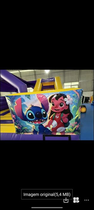 Alugo insuflável banner