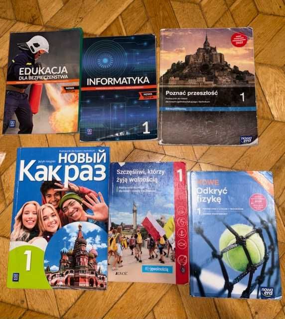 Podręczniki 1 klasa LO Pijarska ŁOWICZ