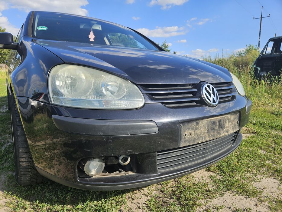 VW Golf 5 LC9Z zderzak maska blotnik lampa drzwi klapa alufelgi 1.4 tsi
