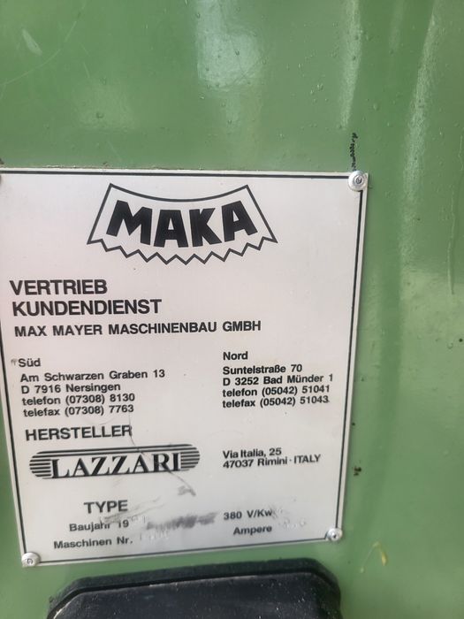 Фрезерний верстат Maka