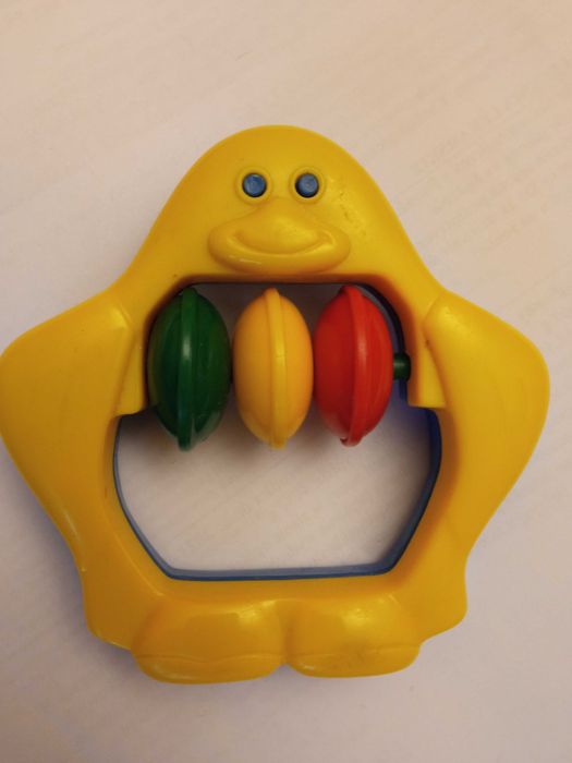 Grzechotki vintage. Zabawki dla niemowlaka. PRL.