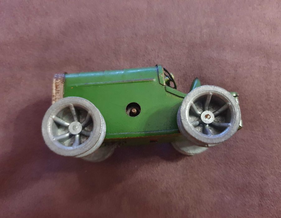 1940/50 Tractor de lata Minic Toys Tri-Anc de corda