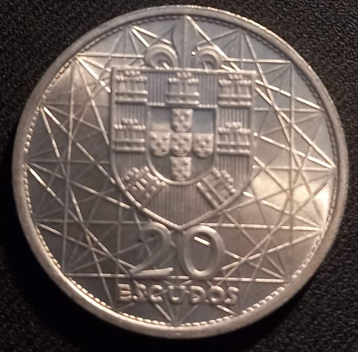 Lote de 75 moedas de prata 20 escudos - Ponte Salazar
