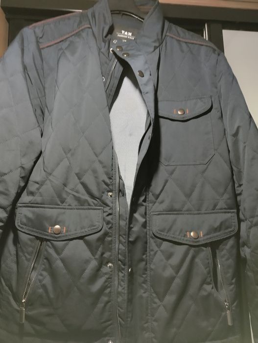 Kurtka męska M granatowa