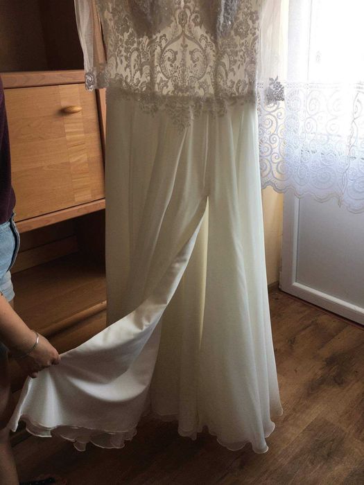 Sprzedam suknie ślubną ecru