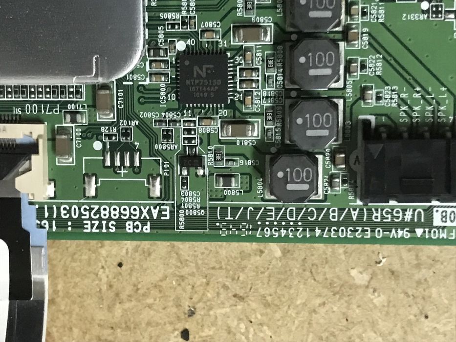 Placa processador tv LG 55 polegadas