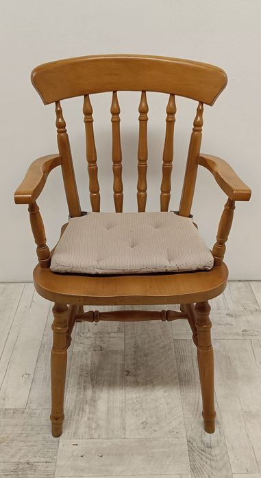 Krzesło fotel kapitański ala Windsor  Vintage Fameg Radomsko.