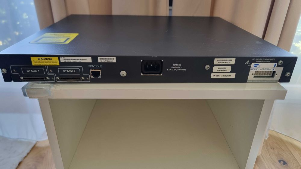Cisco switch C3750 48 portowy