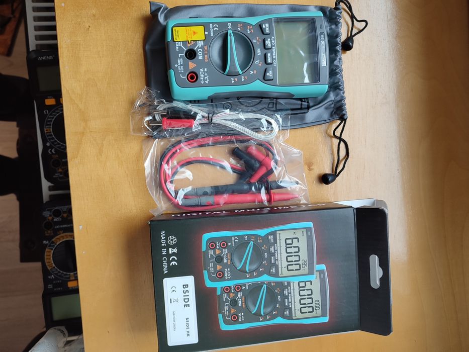 Profesjonalny multimetr cyfrowy automatyczny