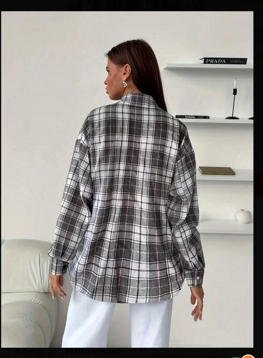 Сорочка в клітинку