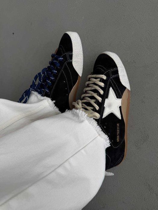 Кросівки жіночі Golden Goose чорні замшеві нові | кроссовки женские