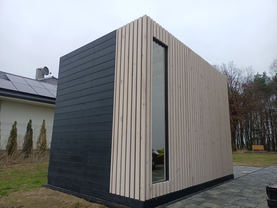 Domek narzędziowy, ogrodowy nowoczesny, drewutnia,szopa 6m2