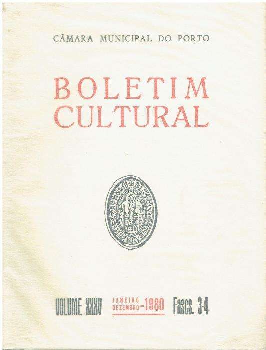 6772 - Monografias - Boletim Cultural da Câmara Municipal do Porto