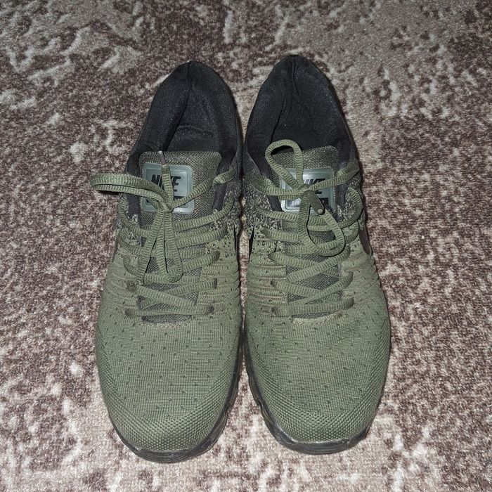 кросовки nike air max зелёные/хаки