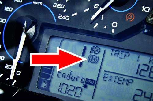 Ativação Hill Start Control BMW R1200 GS GSA R RS K50 K51 K53 K54