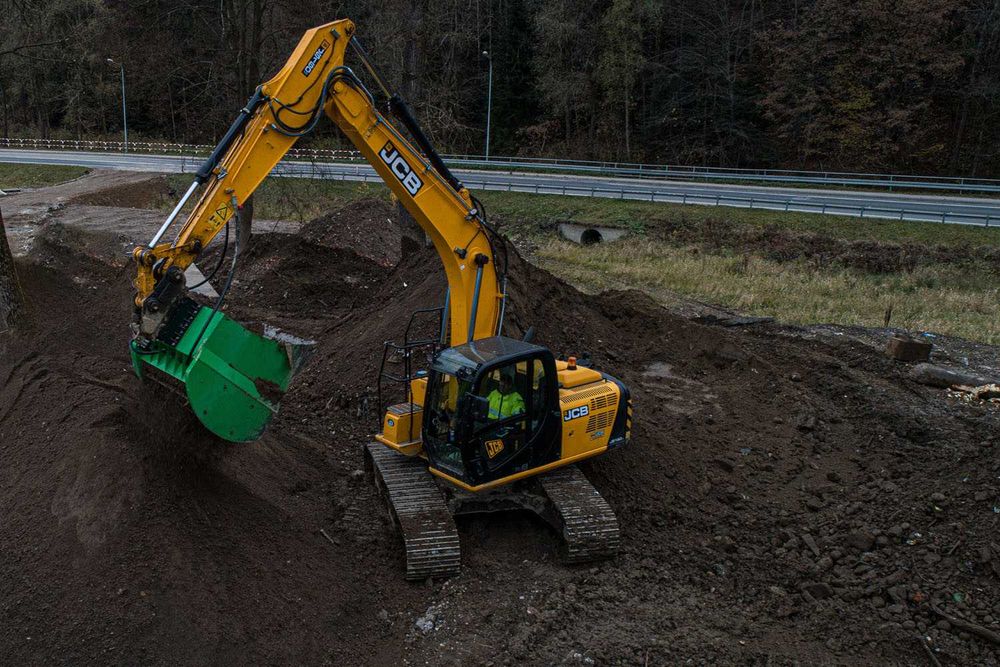 Łyżka przesiewająca sortująca do ziemi SEM2000