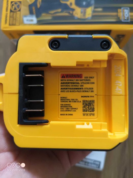 Dewalt DCF870 20V MAX Brushless Quiet Hydraulic Impact Driver