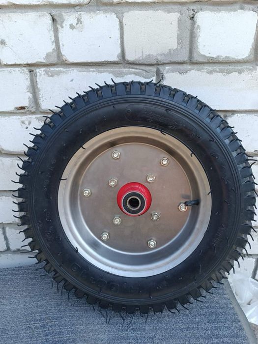 Колесо 4.00-10 (8PR) зі ступицею вісь 20мм.