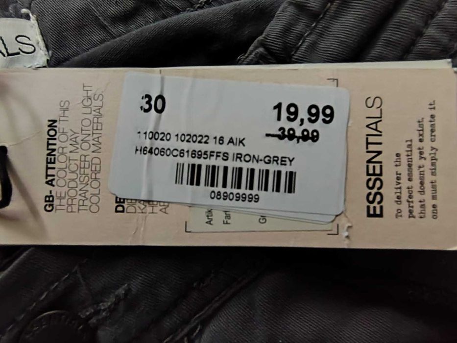 Штани Essentials чоловічі нові 30 розмір(s)