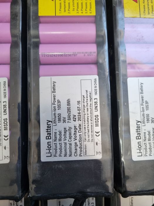 Збірка АКБ батарея до самоката на 36V 7.8 Ah   Нові