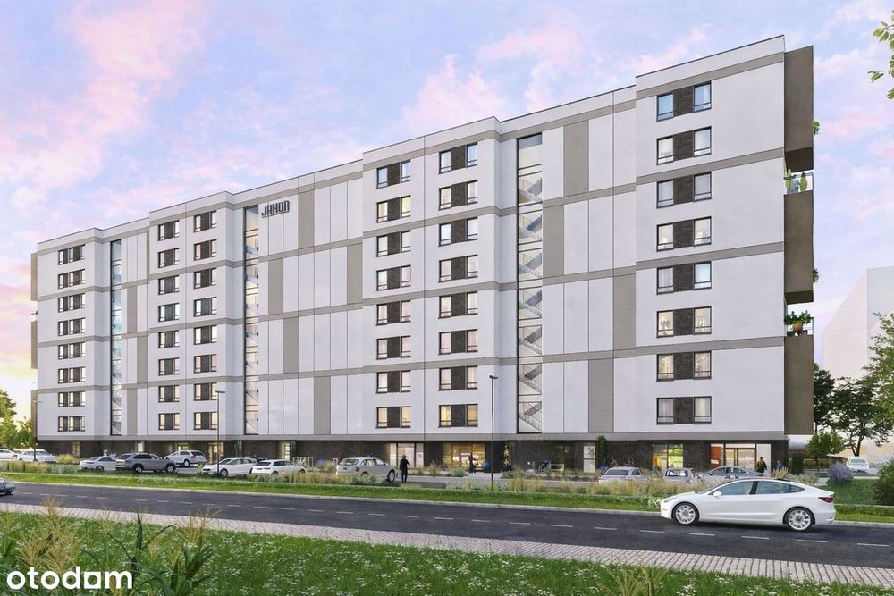 3-pokojowe mieszkanie 46m2 + balkon