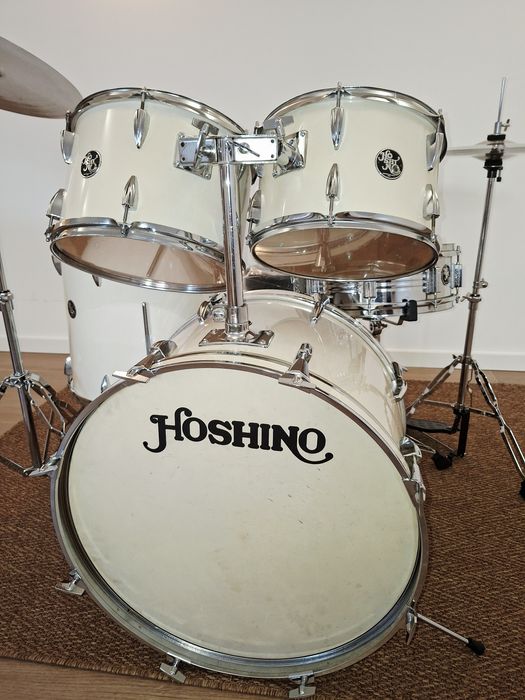 Bateria Hoshino Professional Completa Como nova