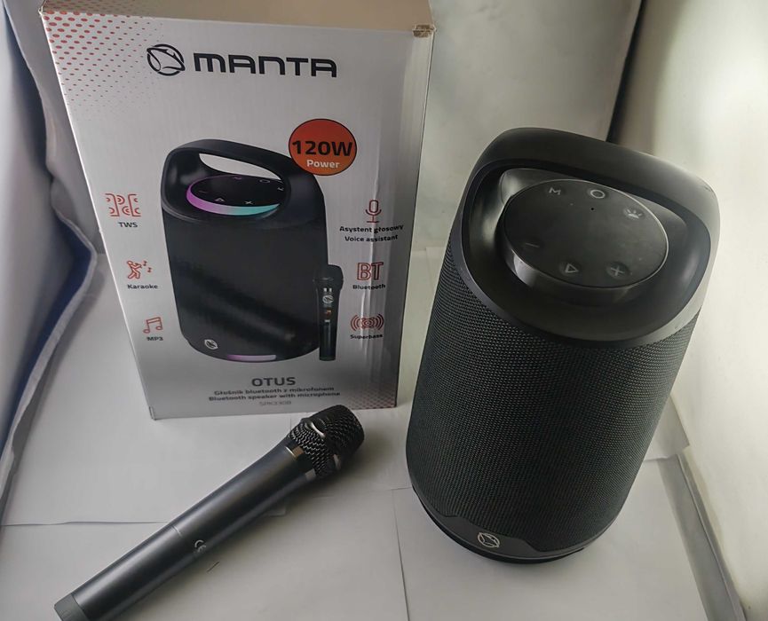 Głośnik Bluetooth Manta Otus SPK330B + mikrofon