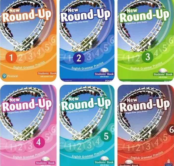 Підручники Round-Up New 1,2,3,4,5,6.