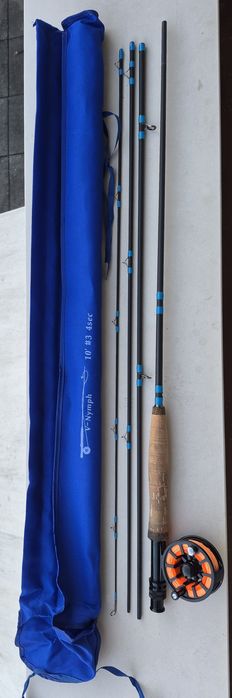 Conjunto de pesca à pluma