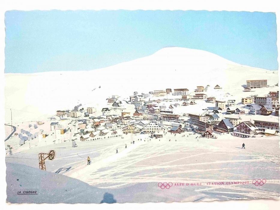 Alpe D'huez – Alt. 1860 M. Vue Generale – Le Signal