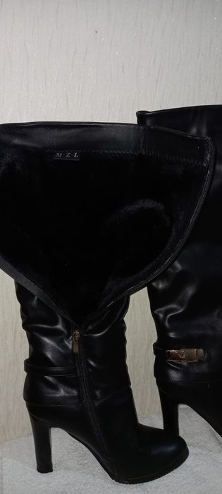 Зимові сапоги екошкіра