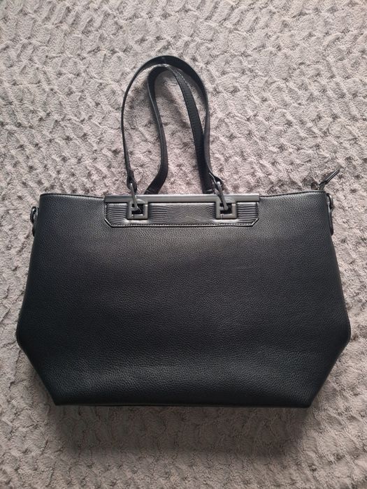 Torebka damska czarna duża elegancka