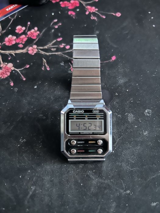 Zegarek elektryczny Casio A100WE Vintage