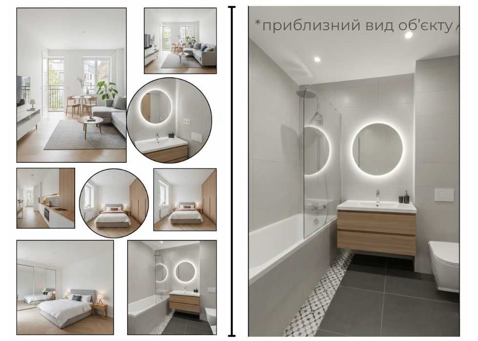 2-кімнатна квартира за адресою вул. Садова (площа 59,2 м²) - Atlanta.ua - фото 2