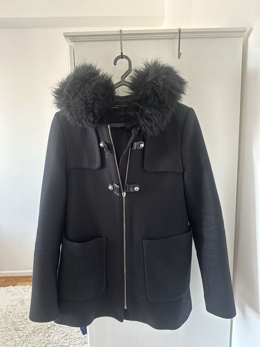 Casaco Preto de Inverno - Zara